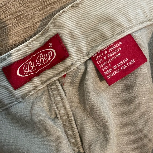 Vintage Be Bop Khaki Cargo Pant Size 5 - Picture 3 of 3